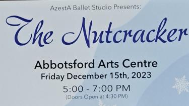 The Nutcracker Dec 15th | Abbotsford Arts Centre